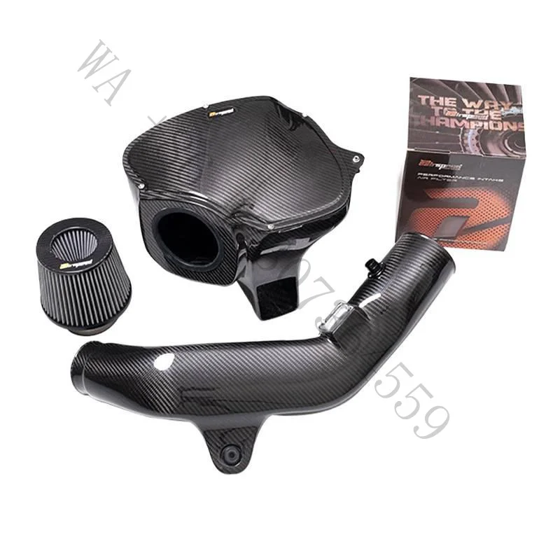 Suitable for BMW M135i 235i 335i intake kit mushroom head air box dry carbon fiber air box