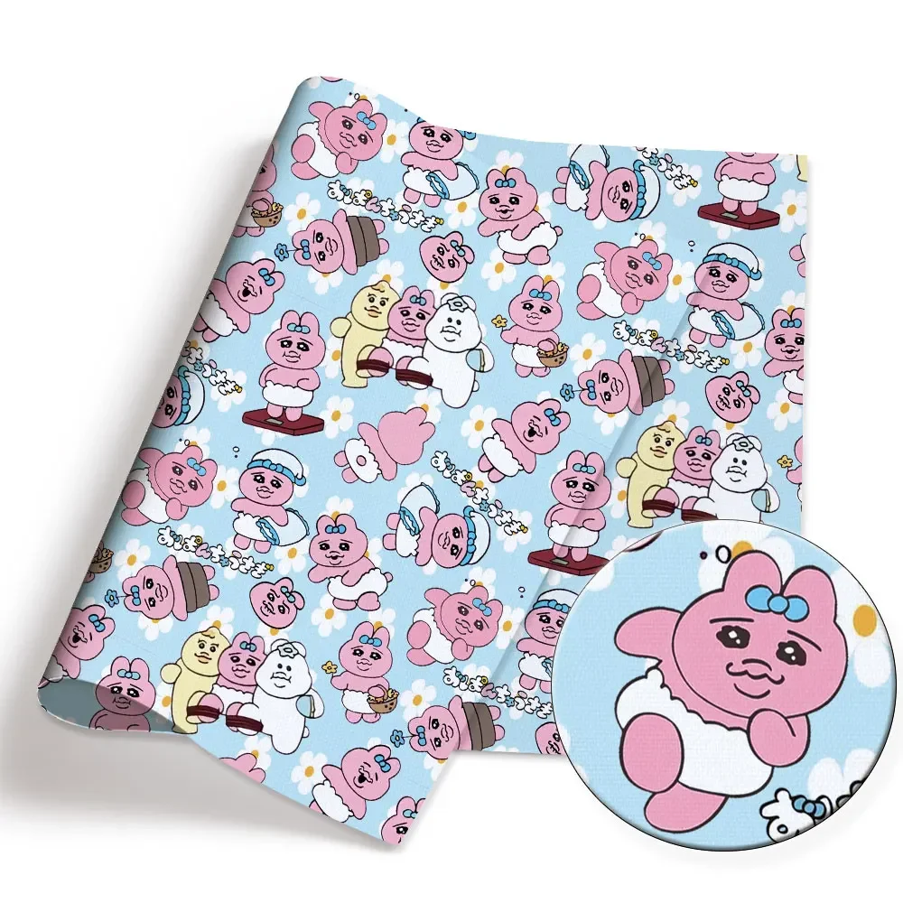 Polyester Katoen Cartoon Stof 140*50Cm Handgemaakt Naaien Patchwork Quilten Baby Jurk Thuis Blad Bedrukt Stof Naaien Kinderen