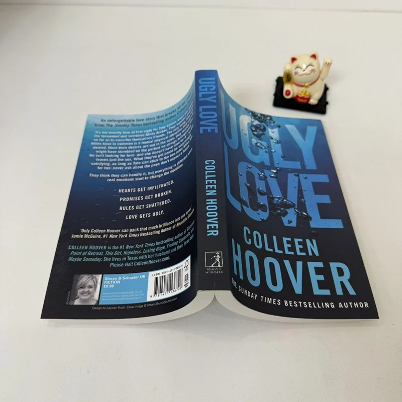 الحب القبيح بقلم كولين هوفر كولين هوفر رواية الحب القبيحة الجديدة رواية الحياة العائلية للبالغين الطبعة الإنجليزية نيويورك تايمز الأكثر مبيعا #5