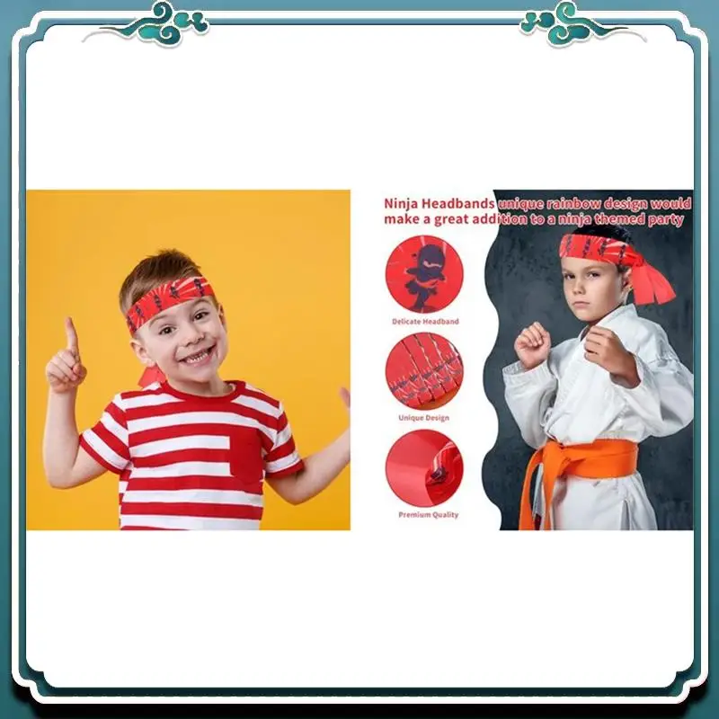 Reliable Karate Birthday Party Favors, Colorful Karate Themed Headbands, Birthday Party Supplies For Kids Boys And Girls. view 5