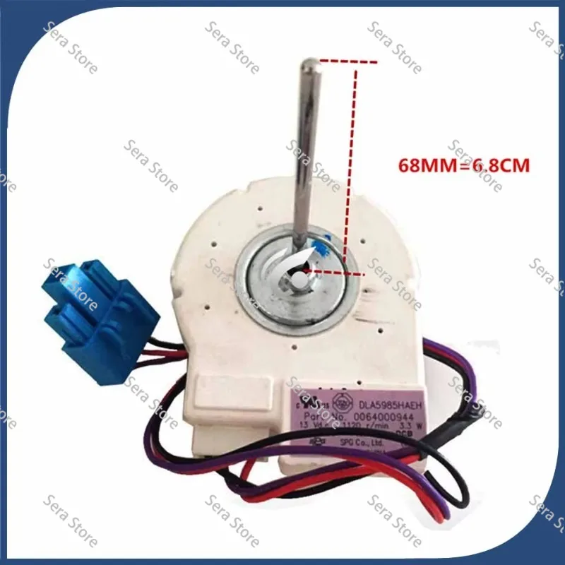 New Good Working for Refrigerator Ventilation Fan Motor 0064000944 DLA5985HAEH DL-5965HAEA BCD-579WE Reverse Rotary Motor