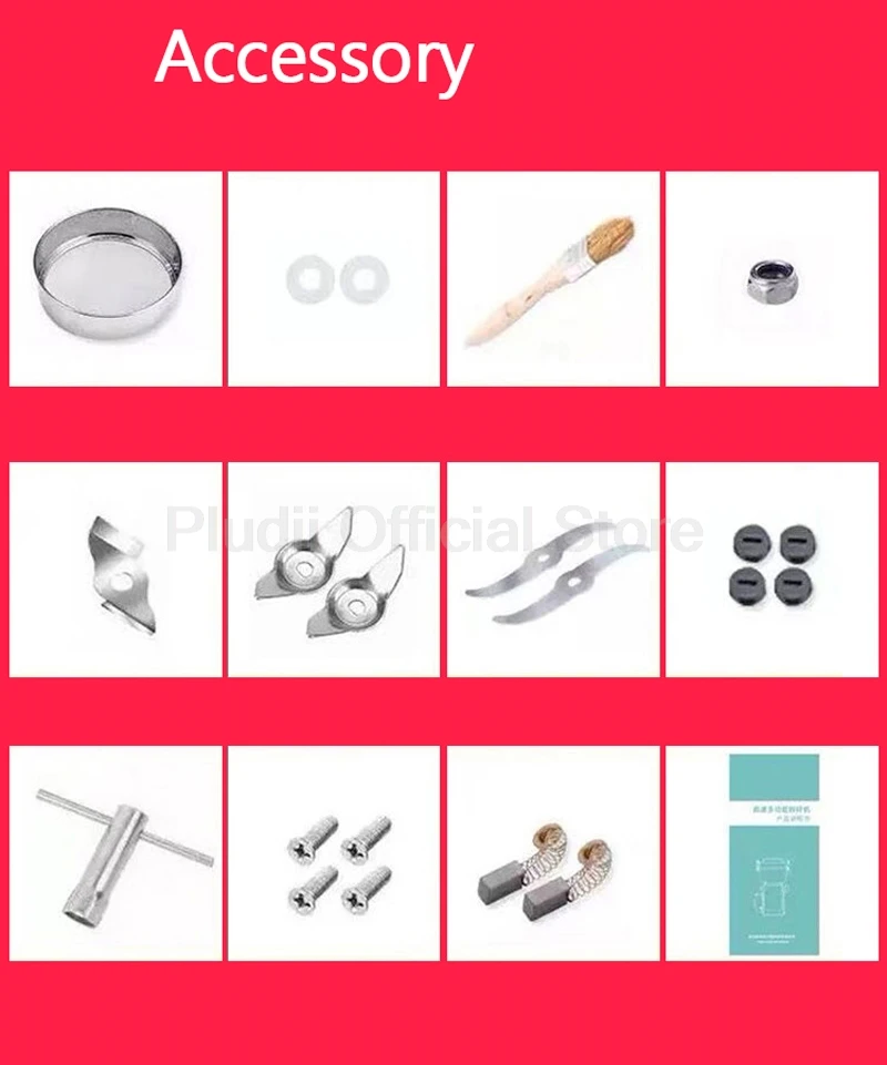 800 جرام طاحونة الحبوب الجافة العطر الغذاء الجاف الحبوب التوابل مطحنة القهوة عالية السرعة ذكي العطر الحبوب الطب كسارة #5