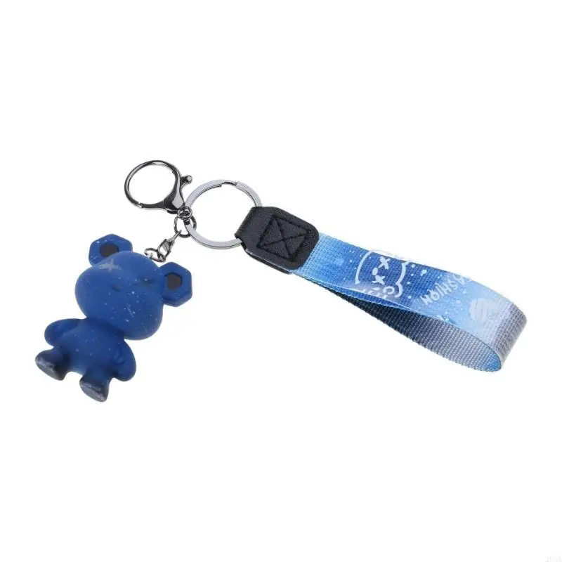 

Color changing Bear Keychain Resin Cartoon Animal Bag Pendant Christmas Gift 20CA