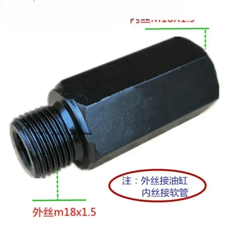 

Hydraulic pipelines, oil cylinders, hoses, built-in metric thread lifting platform system equipment, safety valves