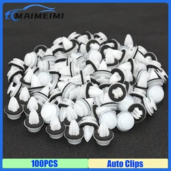 100PCS Door Panel Clip Auto Car Fastener Rivet Bumper Clip Retainer for BMW E34 E36 E38 E39 E46 M3 M5 Z3 X5 Car Accessory Custom