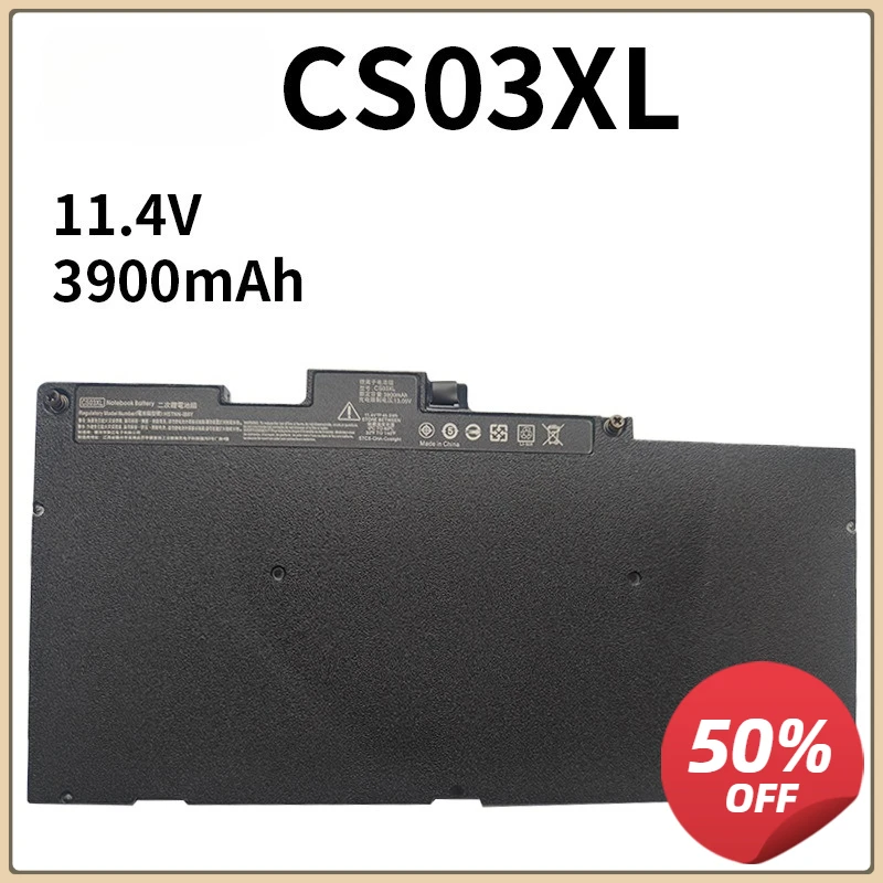 

CS03XL TA03XL Laptop Battery For HP EliteBook 745 755 840 848 850 G3 G4 Series ZBook 15u G3 G4 HSTNN-IB6Y HSTNN-DB6U 800513-001