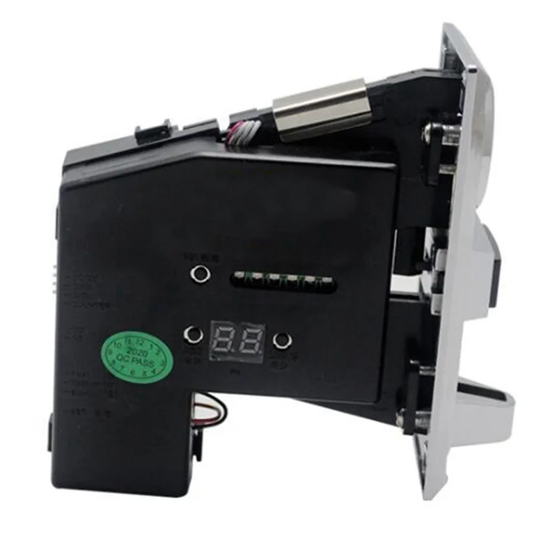 3X Durable Programable Multi Coin Acceptor Electronic Roll Down Coin Acceptor Selector Mechanism Side Coin Selector