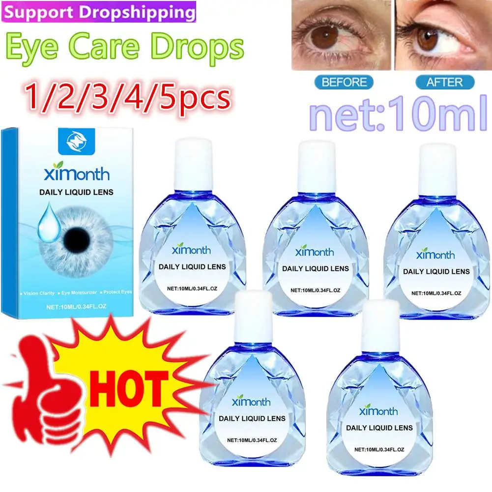 LOT New Presbyopia VisionRestore Eye Drops Cleanning Eyes Eye Massage Relieves Care Itching Relax Removal Fatigue Discomfort