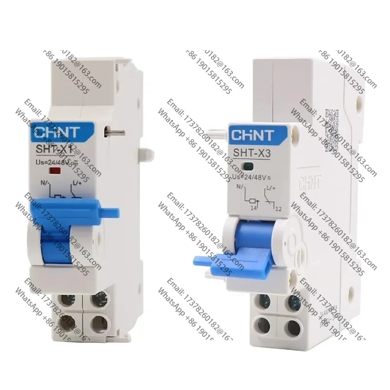 

Шунтовый выпуск CHINT SHT-X1 SHT-X3 AC230V/400V AC/DC 24/48V MCB серии NXB-63 серии NXB-125
