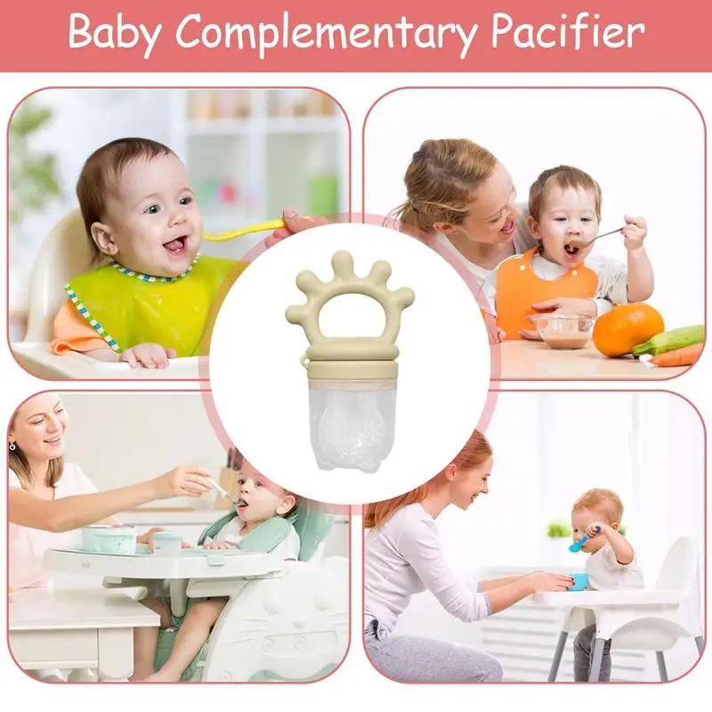 ผลไม้เด็กอาหาร Feeder Pacifier เด็กผัก Feeder การงอกของฟันของเล่นการฝึกอบรมนวดของเล่น Teether Baby Feeder สําหรับอาหารและผลไม้