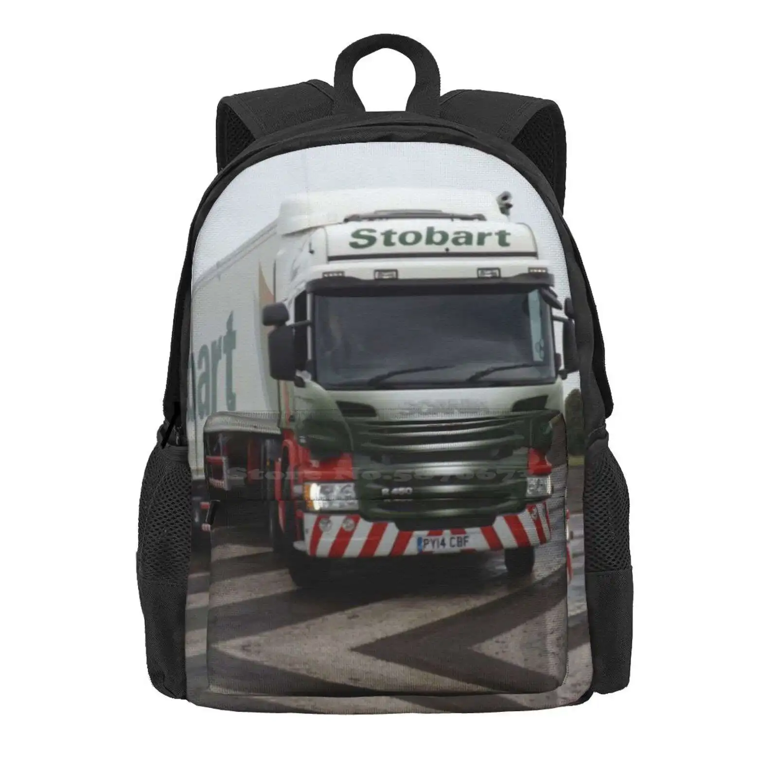 Stobart Lorry Hot Sale Schoolbag Backpack Fashion Bags Stobartfest Lorry Truck Display Cumbria Carlisle Amylw1