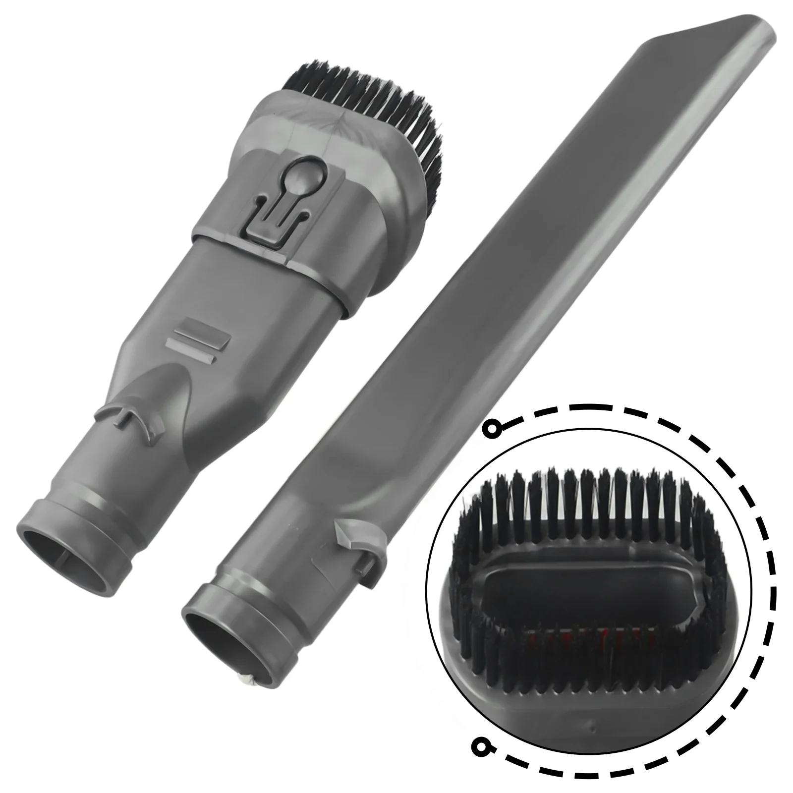 Aspirador de pó escova bico pó fenda ferramenta escada para dyson dc58 dc59 v6 dc30 dc34 aspirador escova + fenda ferramenta