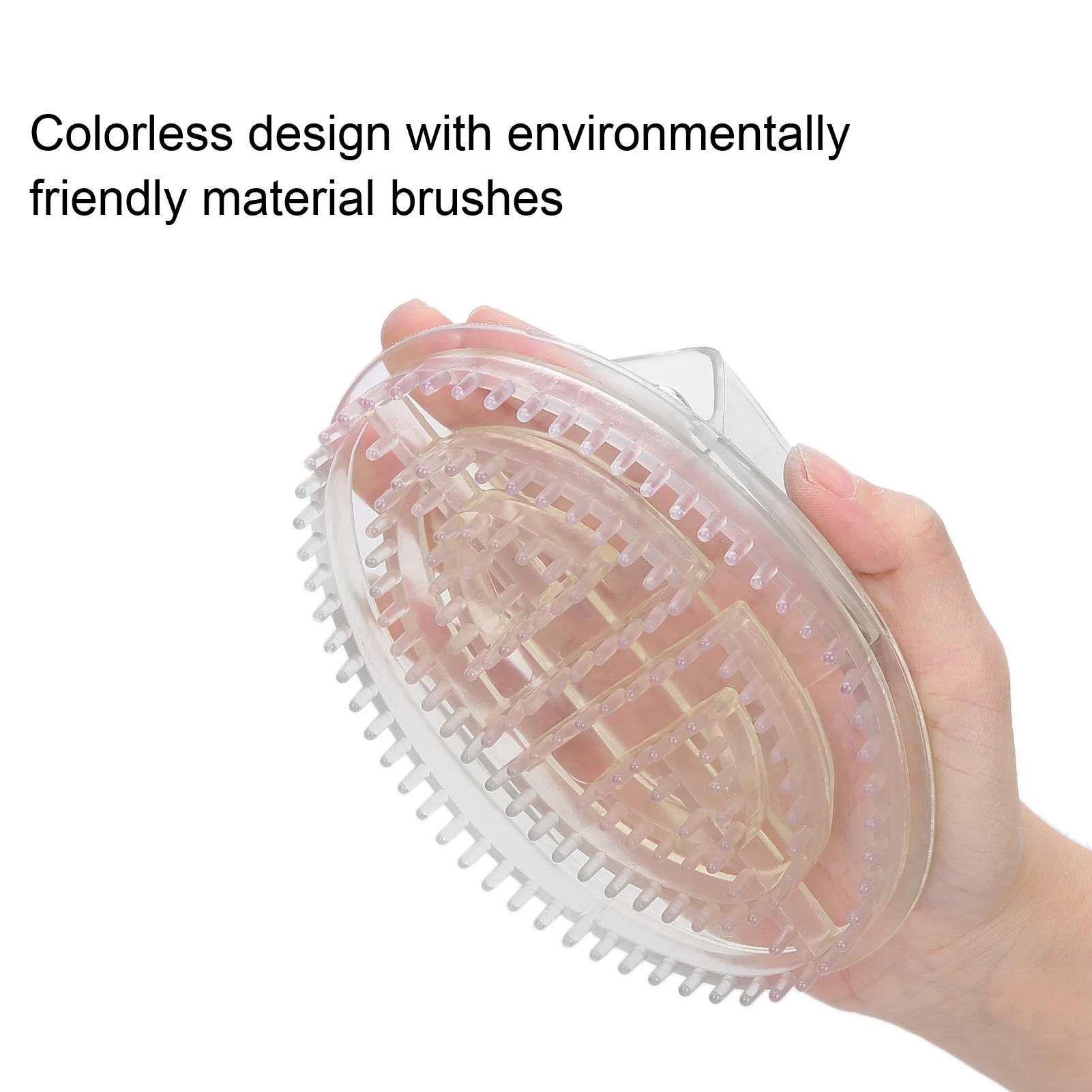 Massage Brush Relaxation Massage Brush Meridians Essential Oil Brush Relaxation Lymphatic Detoxification Transparent Body Brush