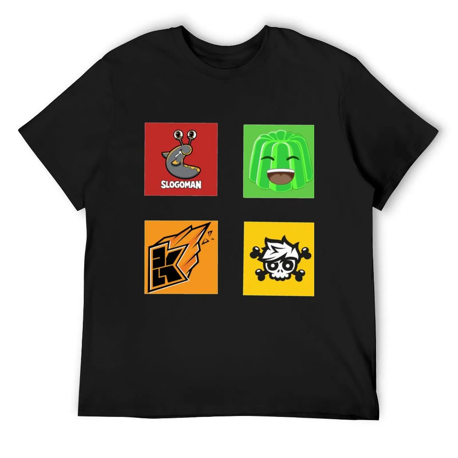 

Slogo Jelly Crainer and Kwebbelkop T-Shirt man clothes sweat t shirts for men