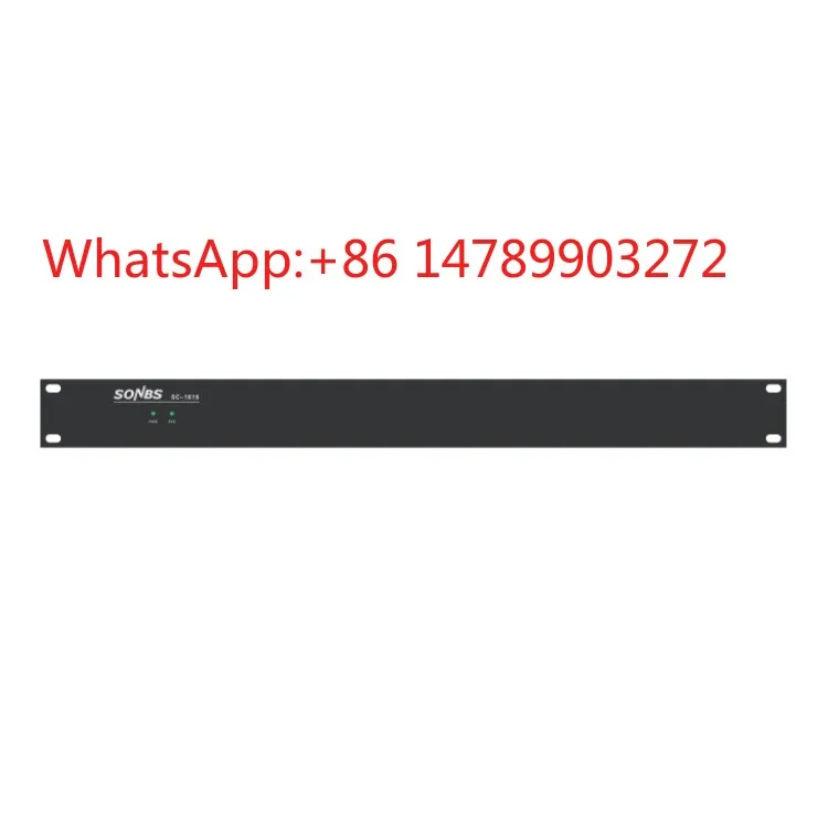 16 In 16 Out USB Digital Audio Processor, Remote Conference System Stereo Mixing Console Audio Matrix Device