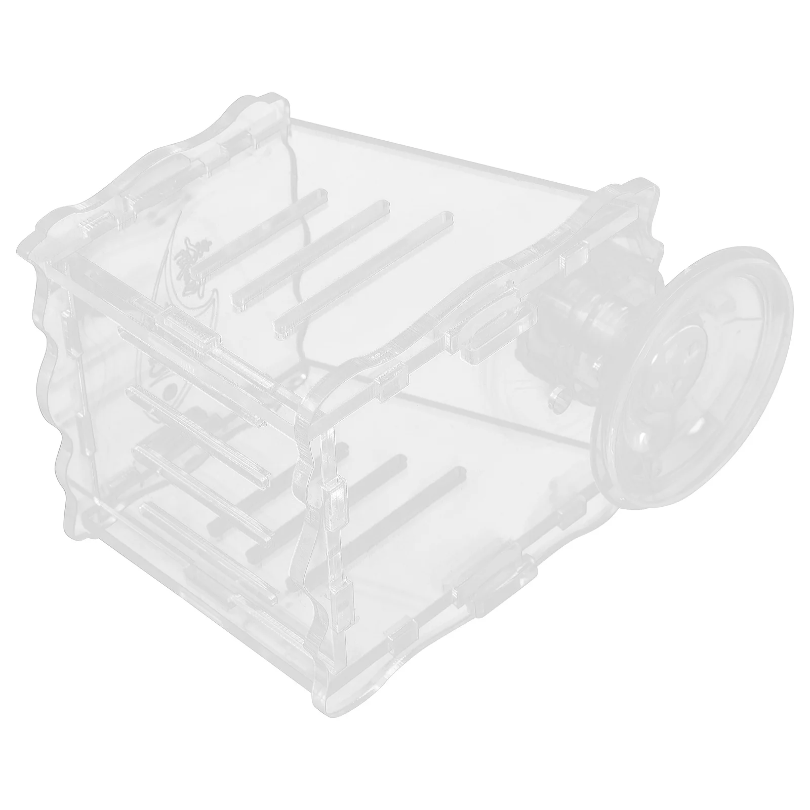 Wall Mounted Plant Holder Aquarium Transparent Breeding Cup For Water Plants Freshkeeping Planter With Suction Cup