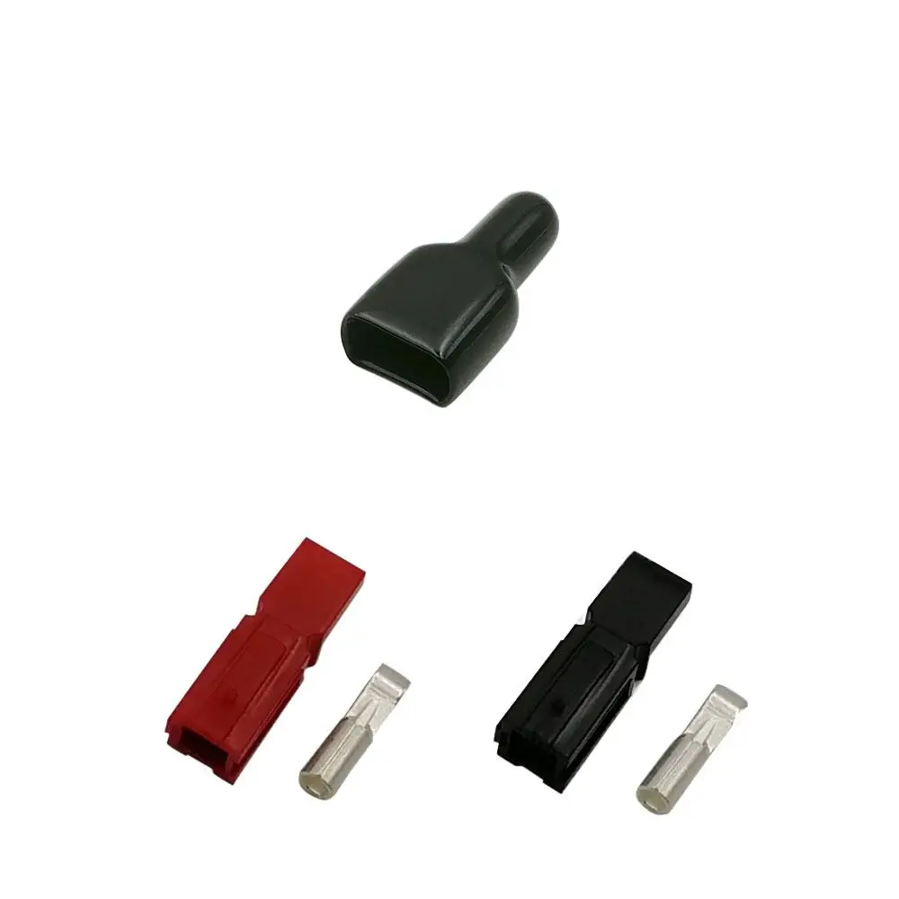 For Anderson Styles Connector 30AMP Plug 600V Black UPS Power Plug For Electric Equipments Photovoltaic Systems
