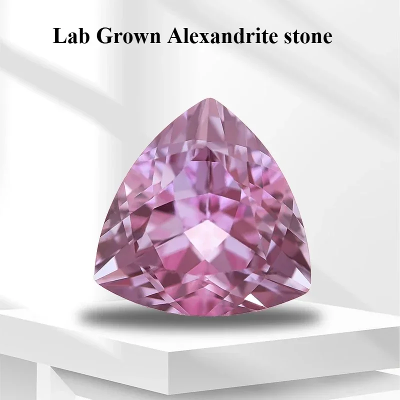 

Александр цвет, выращенный в лаборатории камня, триллион, огранка, изменяющийся камень, бусина для изготовления ювелирных изделий своими руками, материал, дополнительный сертификат AGL