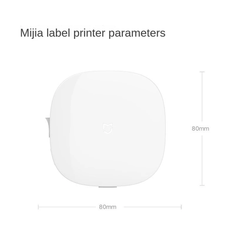 Xiaomi Mijia Smart Label Maker Machine Mini Pocket Thermal Wireless Label Printer All in One DIY for Mihome APP Date Reminder