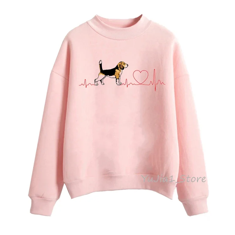 A Woman Needs A Dachshund Funny Graphic Hoodies Women Beagle Dog Animal Print Cute Hoodie Woman Pink Tracksuit Sweatshirts
