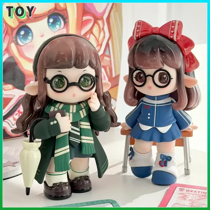 

Fiila Dream Island Blind Box Global Study Tour Series New Genuine Mystery Box Anime Figures Trendy Toys Gift For Anime Fans