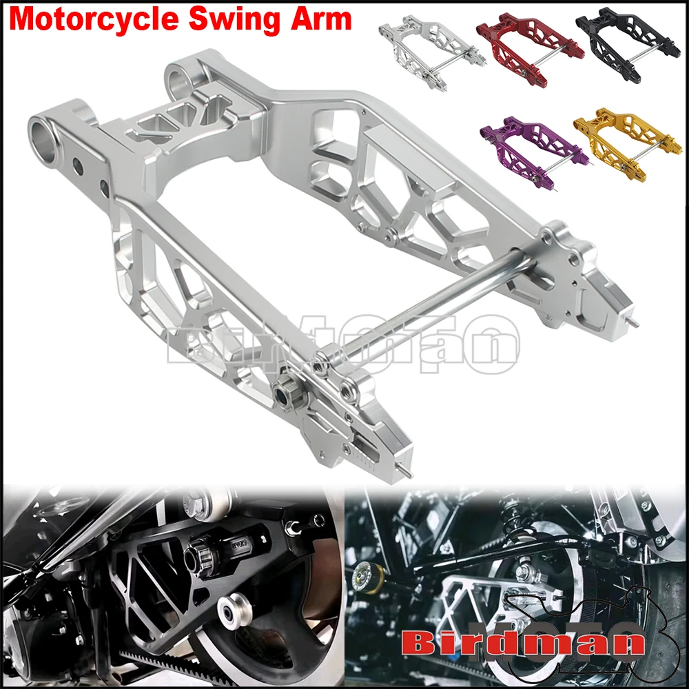 

Motorcycle Swing Arm Anodized Front Rear Wheel Fork Stand Fit For Harley Touring Street Road Glide Road King FLHR FLHX 2009-2025