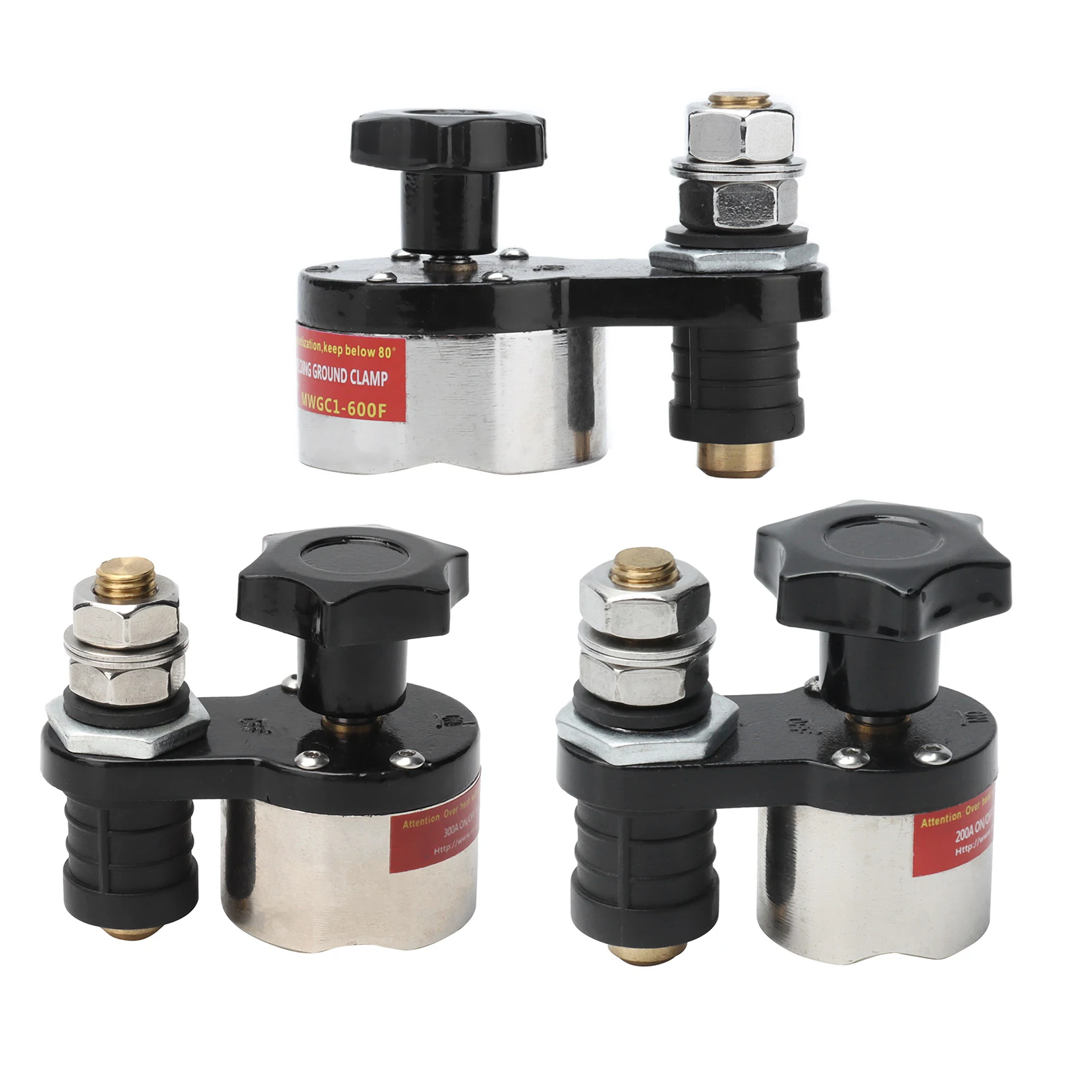 Magnetic Grounding Clamp Magnetic Welding Ground Clamp On Off Adjustable Switchable Holder Grounding Magnet Connector