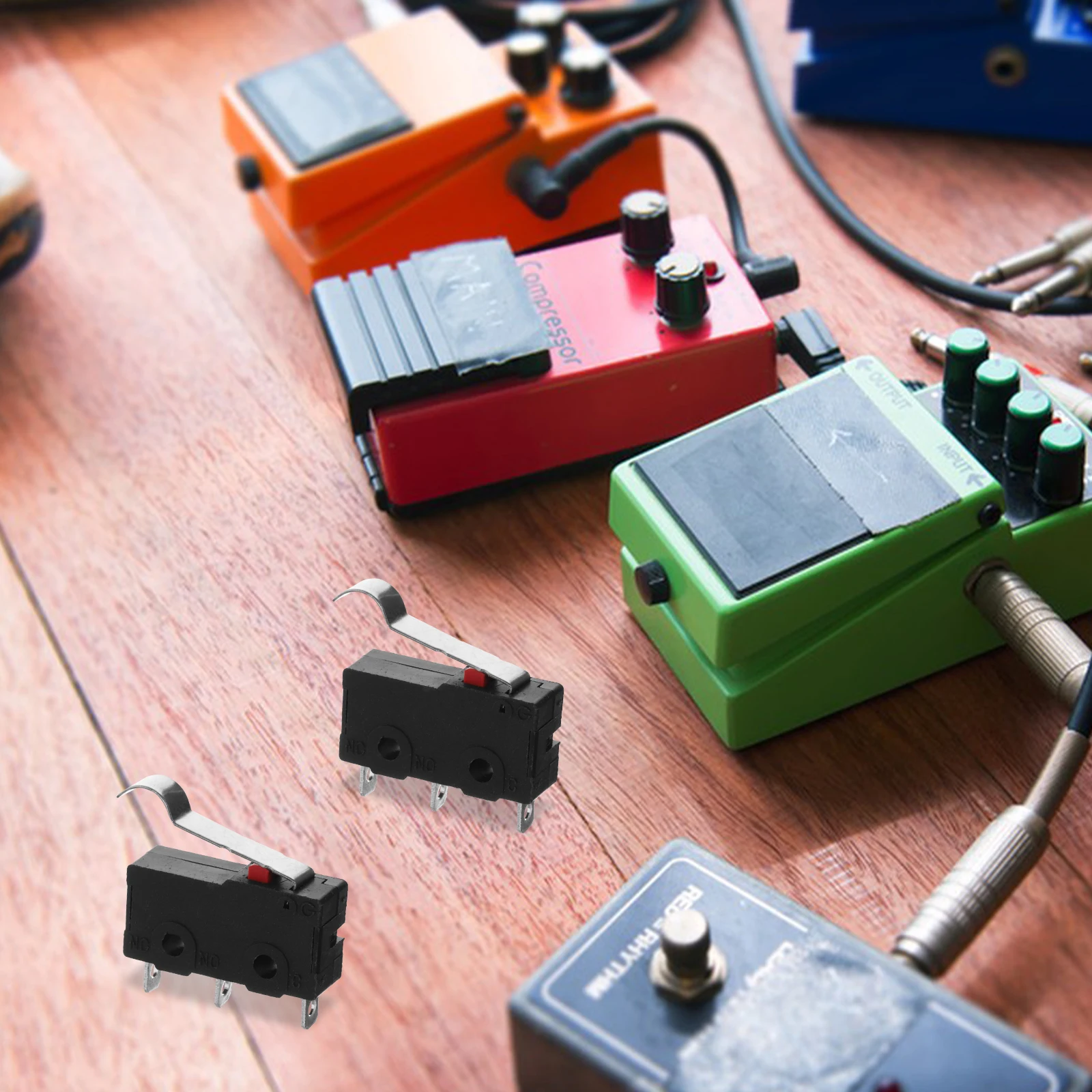 

10Pcs Limit Switch Normally Open Close Appliance Micro Switch Durable Ppa Iron Compact Lightweight Harsh Environment Resistant