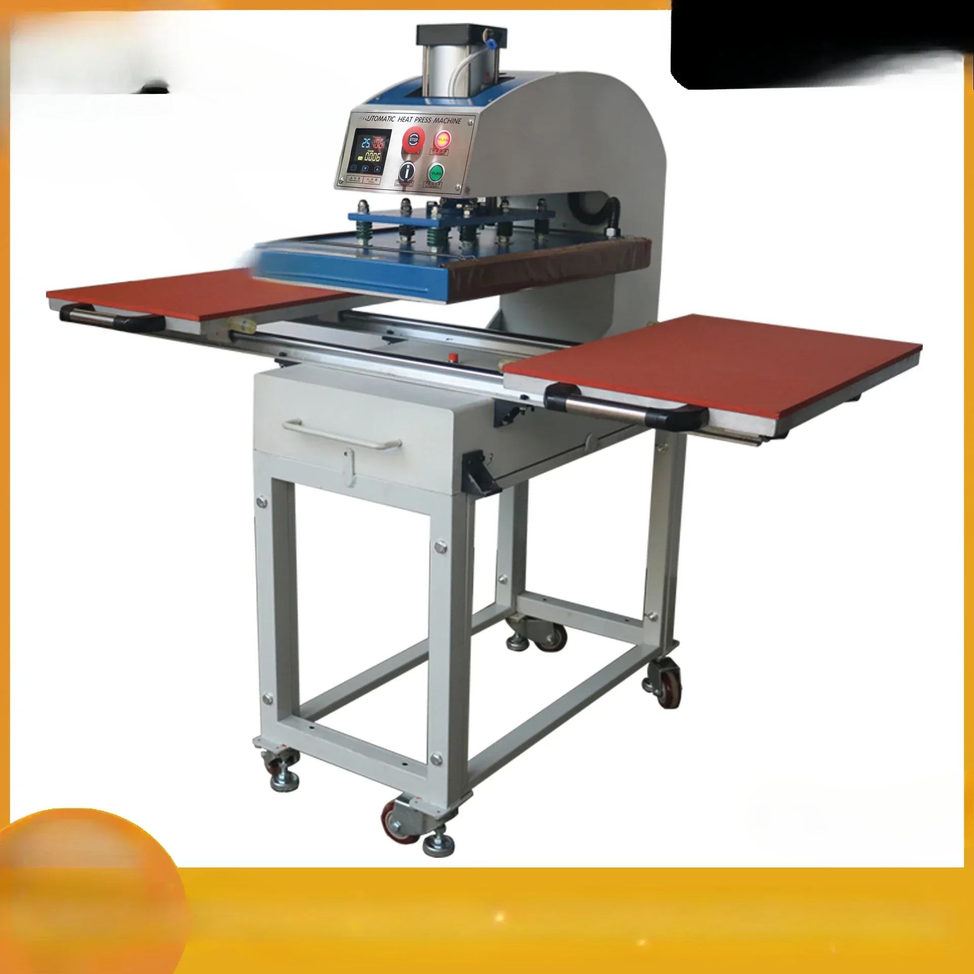 40x50cm pneumatic automatic double-station heat transfer machine, heat transfer machine