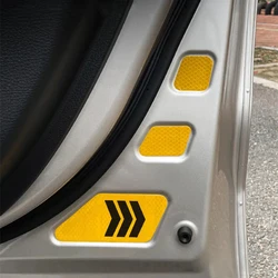 For Toyota Sienna 2021-2024 Door Reflective Sticker 8-piece Set Door Safety Warning Label Decorative Sticker Accessories