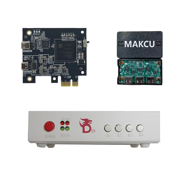 Pacote DMA 75T + HDMI Fuser + MAKCU