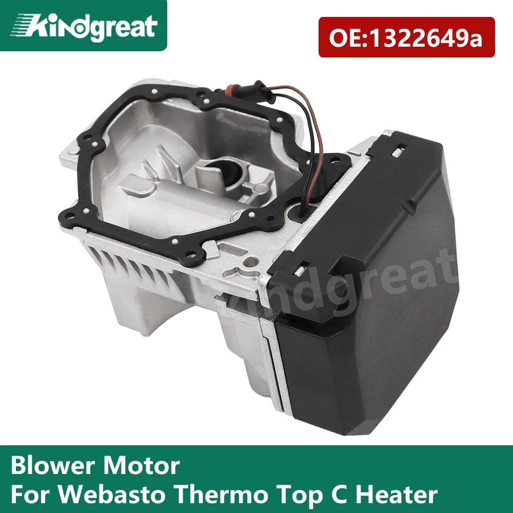 

﻿ Parking Heater Blower Motor 1322649A Combustion Air Fan Motor 12V For Webasto Thermo Top C Water Heater