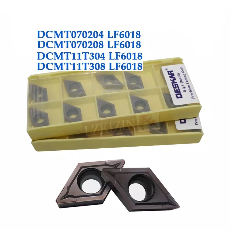 DCMT 070204 DCMT 070208 DCMT11T304 DCMT11T308 LF6018 Твердосплавная вставка DESKAR DCMT Вставка Токарный станок Резак Инструмент для нержавеющей стали DCMT 070204 DCMT 070208 DCMT11T304 DCMT11T308 LF6018 Твердосплавная вставка DESKAR DCMT Вставка Токарный станок Резак Инструмент для нержавеющей стали