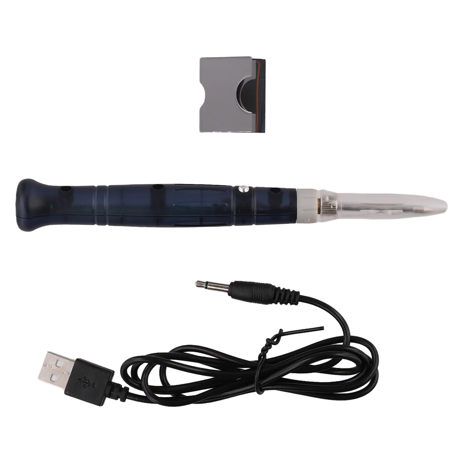 Портативный электрический паяльник 5 В 8 Вт с питанием от USB и кнопочным переключателем быстрого нагрева для ремонта и сборки электроники