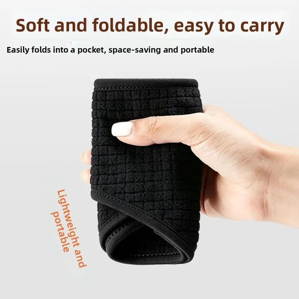 Polyester Ear Warmer Headband Windproof Stretchable Thermal Headband Sweat Wicking Thickened Sports Headband Cold Weather Wear