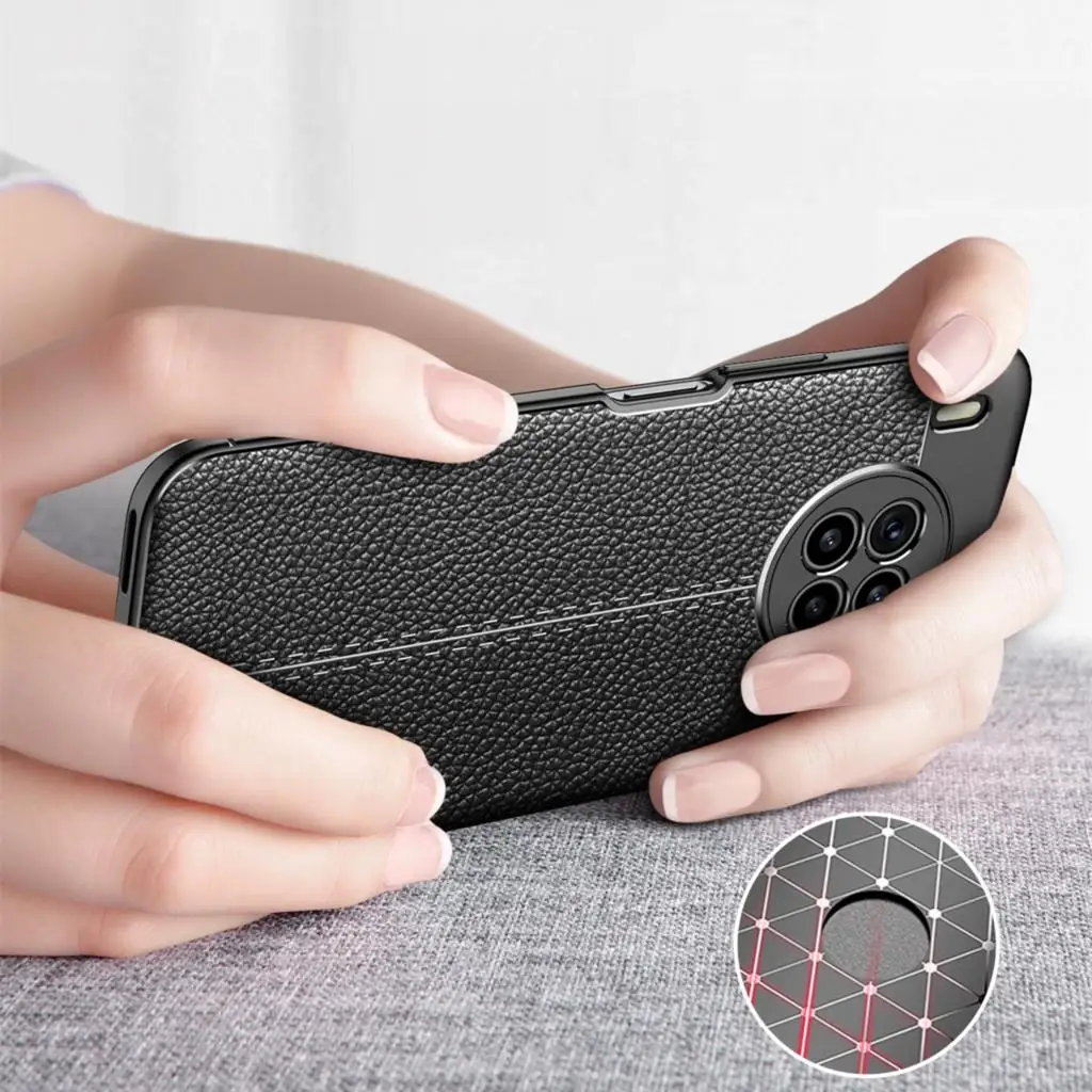

Anti-Scratch Matte Soft Rubber Case for Huawei Nova 8i Nova8i Non-Fingerprint Back Cover Fundas