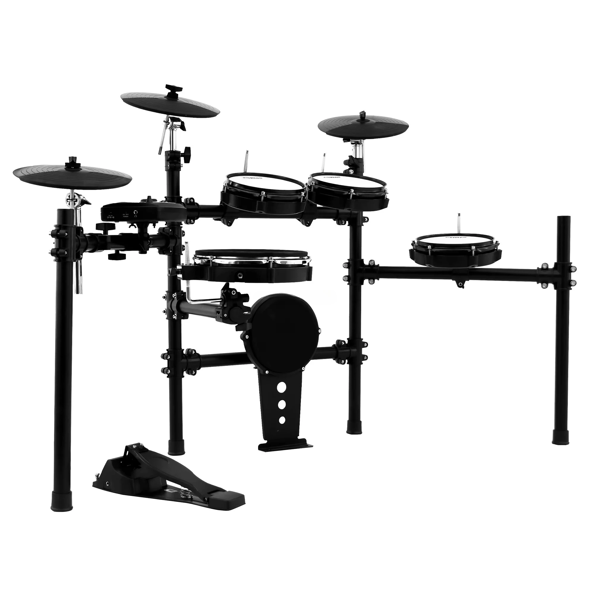 

E3 Ударные инструменты Музыкальная электрическая барабанная установка Профессиональная подставка Набор электронных электрических барабанных подушечек