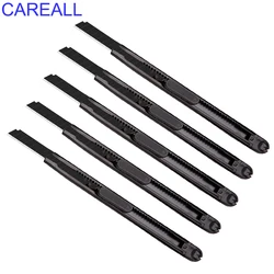 CAREALL-cuchillo utilitario negro de 5 piezas, pegatinas de vinilo para coche, película tintada para ventana, papel tapiz, calcomanías, herramienta de corte, envoltura, hoja de 9mm