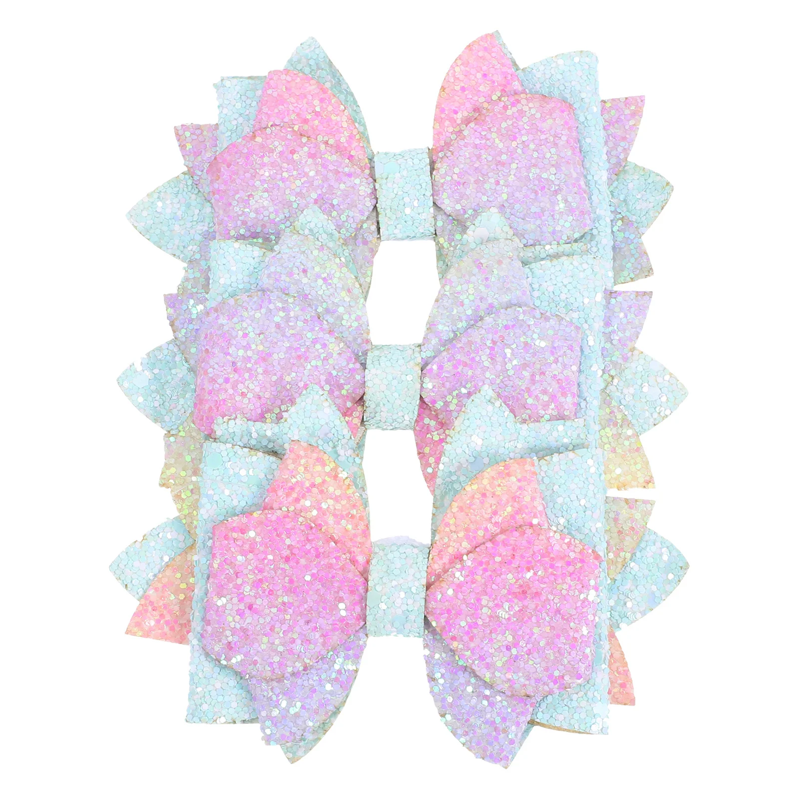 

3Pcs Bow Straw Toppers Glitter Straw Decor for Parties Birthdays Holidays Sparkling Clip on Bowknot Accessories