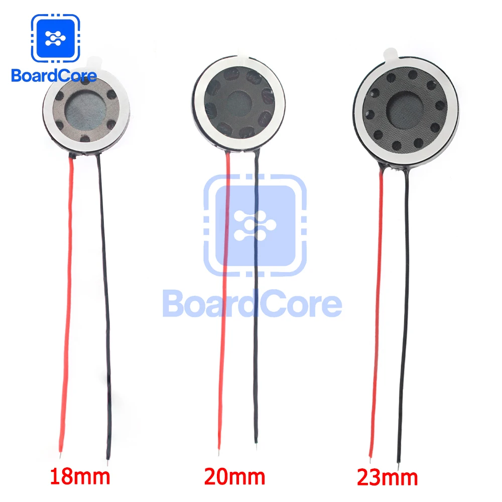 5/10PCS Speaker 1W 8ohm Loudspeaker 13mm/15mm/16mm/18mm/20mm/23mm Speakers Audio Alarm for Tablet Phone Computer Trumpet Horn