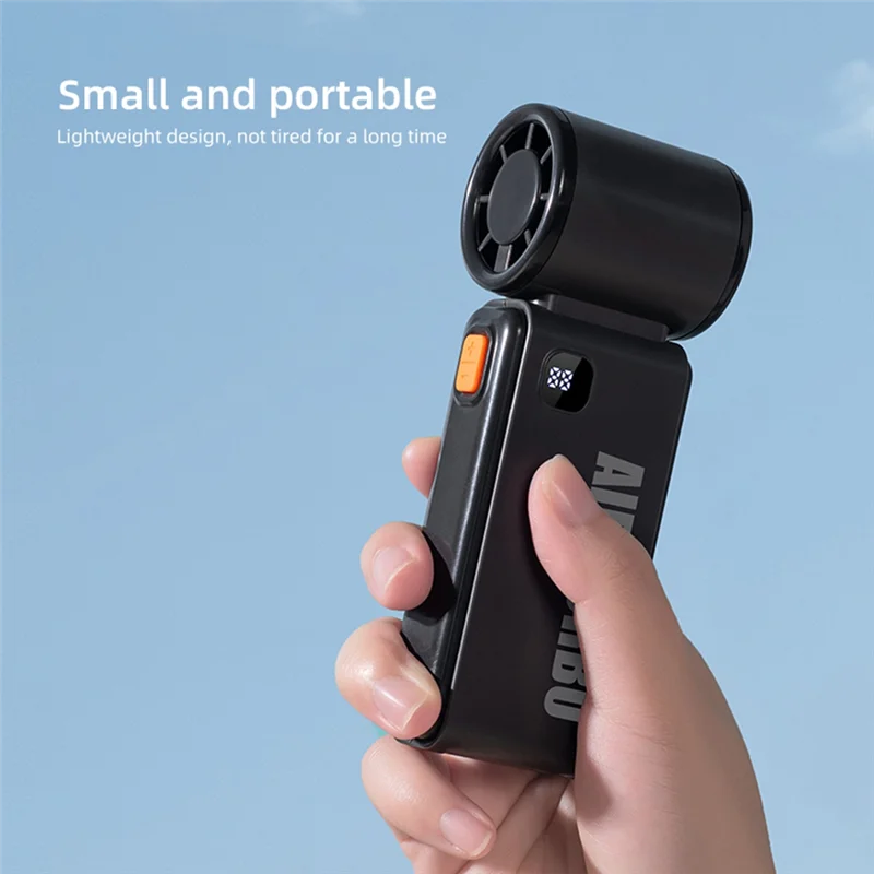 ABRB-야외 냉각 팬 고속 휴대용 선풍기 미니 휴대용 폭력 팬 보라색