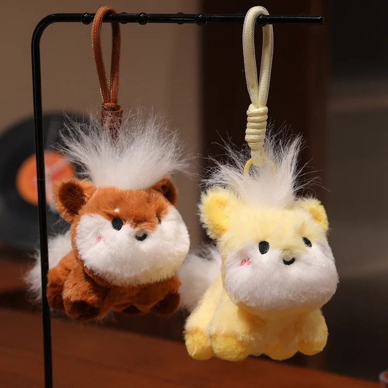 

12 см нежные милые длинные волосы пони плюшевые игрушки мягкие уютные красочные мультяшные подвески с маленькой лошадью Kawaii брелок для сумок Декор