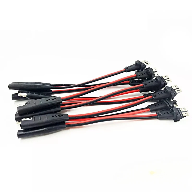 10PCS 20CM Car Radio Power Cable Short Cable with Connector for MOROTOLA Walkie-talkie GM300 GM950E GM3188 GM3688 SM50 SM120