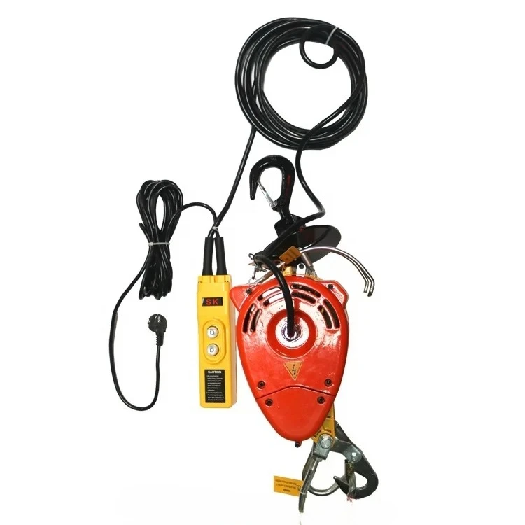 Hoist Electric Hoist Pendent Stationary protection Electric Wire Rope Fast Mini Small Electric