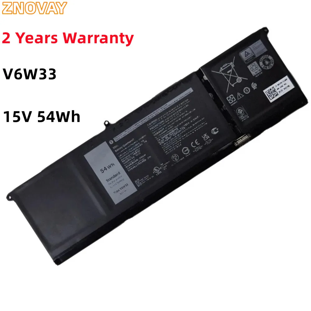 

11.25V 41Wh 3644mAh G91J0 Laptop Battery V6W33 54WH