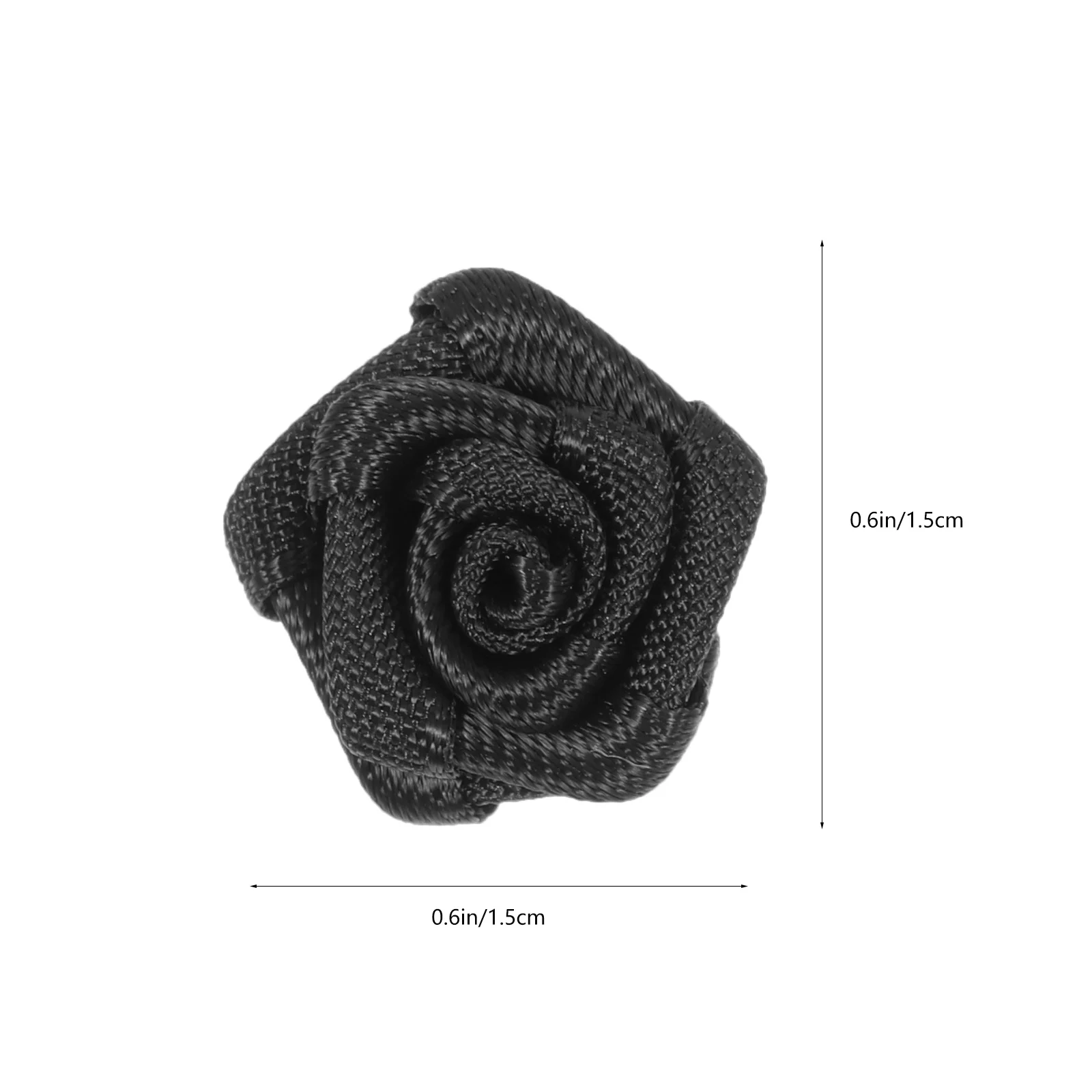 ดอกกุหลาบขนาดเล็ก 50 ชิ้น สำหรับตกแต่งเสื้อผ้า เครื่องประดับผม งานฝีมือ DIY