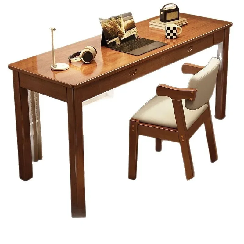 

Solid wood desk computer desk simple household drawer desk worktable writing table study room children's study table
