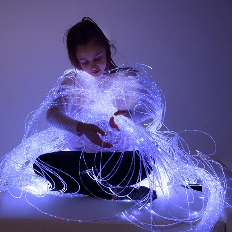 Autism Touch Visual Stimulation Toy Sensory Fiber Bundle Calm Sensory Chamber Fiber Optic Light