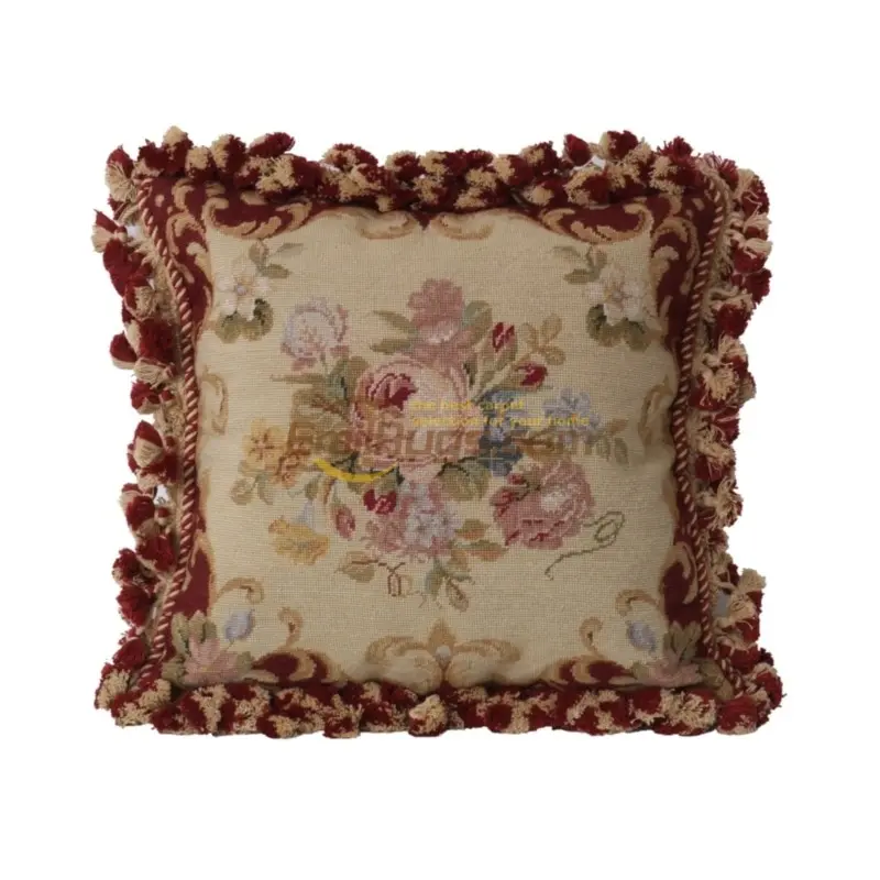 National weave a tapestry with pillow pillow needlepoint hand-embroidered rural Victoria style restoring ancient ways