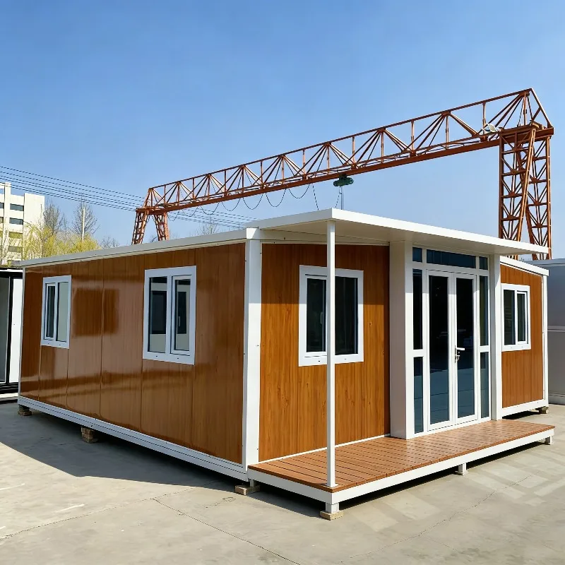 Customized Modern Folding Modular House Stylish Tiny Home With Large Window For Boutique Hotel Villa Resort Project